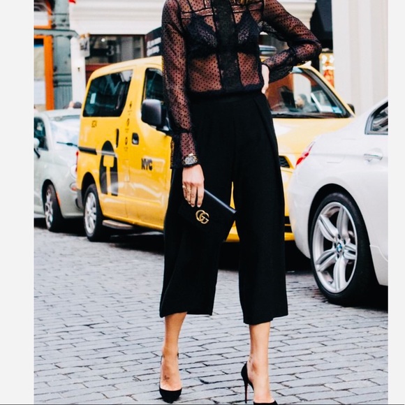 Ralph Lauren Black Lace Top - Picture 7 of 8